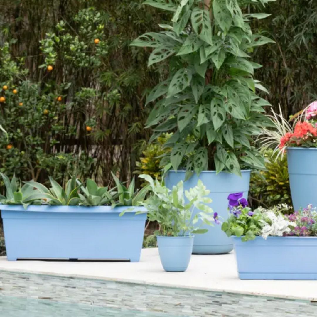 Dayton Planter – Ocean Blue – 6″